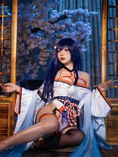 yuuhui玉汇 真子 和服抹油