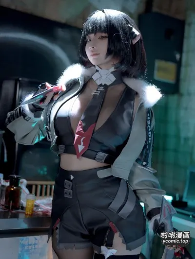 Chunmomo (蠢沫沫) cosplay Jane Doe – Zenless Zone Zero