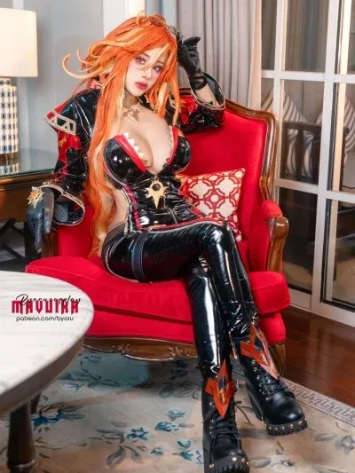 Byoru cosplay Mavuika – Genshin Impact