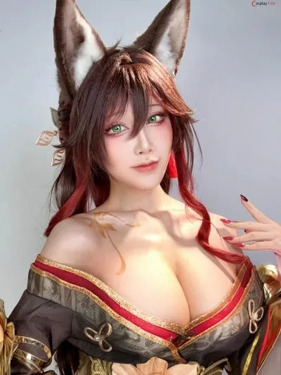 水淼Aqua cosplay Tingyun Selfie – Honkai:Star Rail