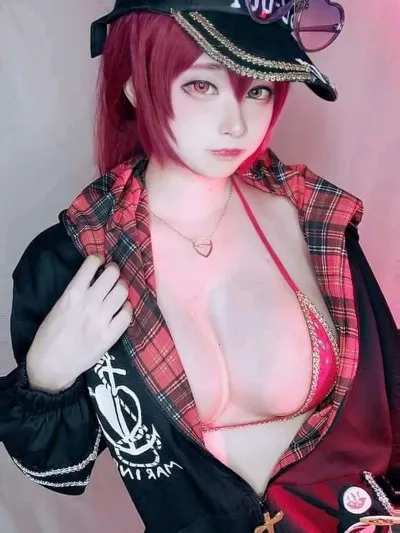 Meenfox cosplay Houshou Marine – Hololive