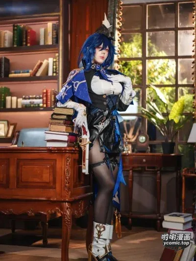 九言 cosplay Clorinde – Genshin Impact
