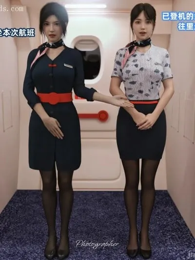 制服狩空姐篇