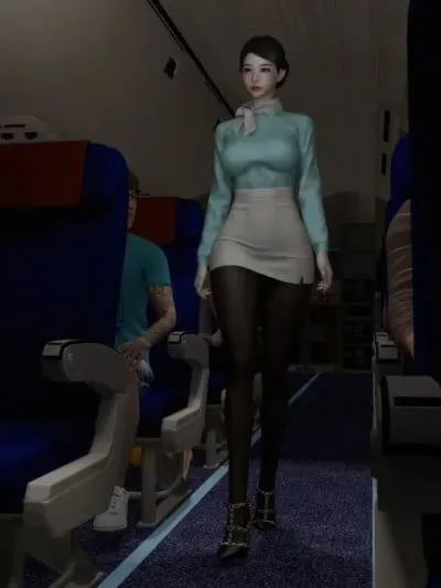 3d 头等舱空乘舱01-02_经济舱