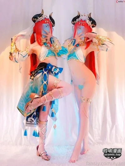 Ayame Base cosplay Nilou – Genshin Impact