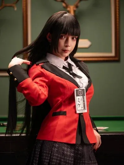 Umeko J cosplay Yumeko Jabami – Kakegurui